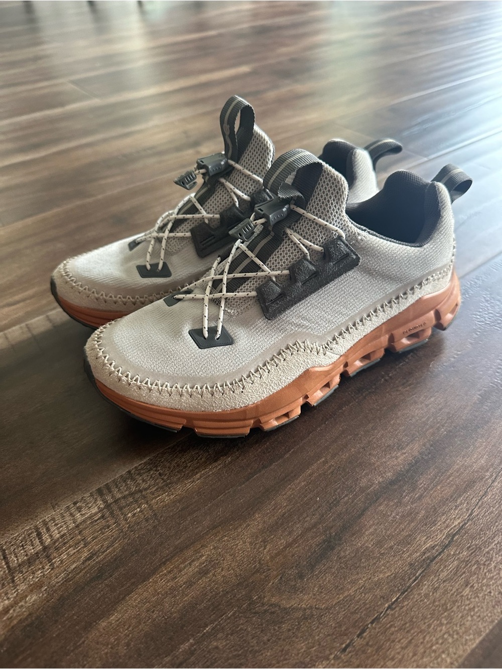 On Cloudaway Glacier Pecan Sneakers like new